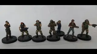 Painting the Aliens Another Glorious Day In The Corps human figures
