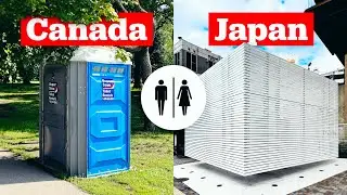 Comparing the cost of public toilets in Japan and Canada