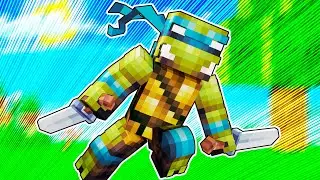 A DLC das Tartarugas Ninjas no Minecraft é NA VERDADE...