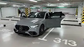 2024 Mercedes AMG S63 The best car