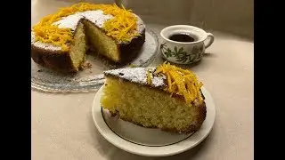 Апельсиновый пирог | Цитрусовый бисквит | Йогуртовый пирог с апельсином
