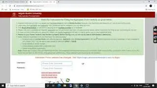 how to fill AMU application form 2021 detail video
