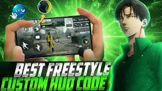 World's Best 2 Finger, 3 Finger & 4 Finger Custom HUD CODE 🥶⚙️ | TOP 5 FREESTYLE CUSTOM HUD 🇧🇷🌪️
