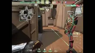 Valorant Swiftplay - 1v4 Clutch Brimstone Bind