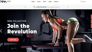 How To Make Responsive Fitness Website Using Bootstrap-5
