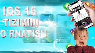 IOS 16 TIZIMINI O`RNATISH