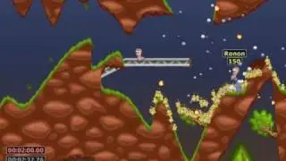 Worms Armageddon | Mine Shooting