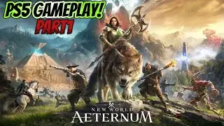 NEW WORLD AETERNUM PS5 GAMEPLAY! 👀😮