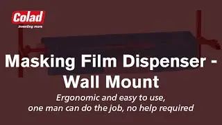 Masking Film Dispenser - Wall Mount