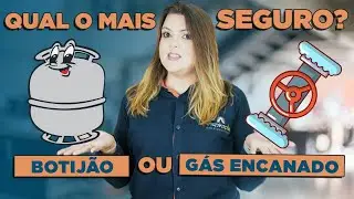 What is safer, a gas cylinder or piped gas? (LPG or Natural Gas)