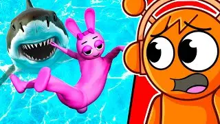 Sprunki vs 1,000,000 Feet Fall!