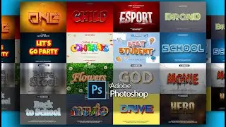 ⚡New Update 3d Text Effect PSD  Free PSD Templates for Photoshop | PSD 3D Text Effect Fulleditable 🔥