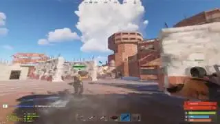 RUST - INSANE RAID ONLINE IN KOREANS (150 + ROCKETS)