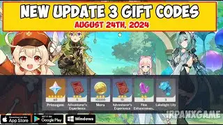 Genshin Impact  | Update New Gift Codes 24 August 2024 - How to Redeem Code