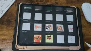Learn how to make  stylish landscape design on procreate/procreate tutorial for beginners