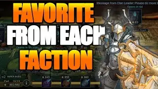 FAVORITE CHAMPION FROM EACH FACTION! | Raid: Shadow Legends