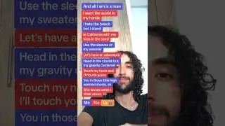 CHALLENGE 🎤 Can you sing Sweater Weather 👕 in karaoke ? 🔴 #duet #popcornduet #singing