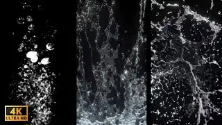 4K Water Splash Animation Effect Pack || Free To Use || VFX GURU
