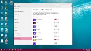 How to Turn off Background Running Apps in Windows 10