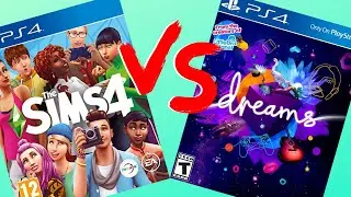 The Sims 4 Vs. Dreams PS4 | Building My House