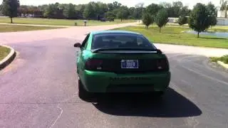1999 Mustang v6 Flowmaster 40 exhaust launch