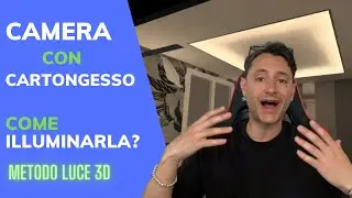 Come illuminare una Camera Matrimoniale con Cartongesso | METODO LUCE 3D