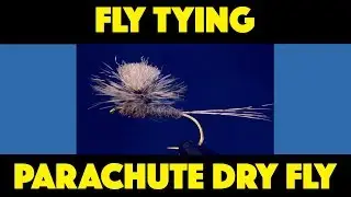 Gray Parachute Dry Fly