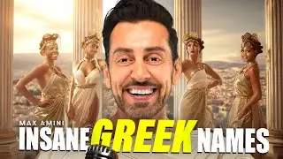 Insane Greek Names | Max Amini | Stand Up Comedy