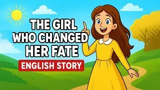 English Story – The Girl Who Changed Her Fate | Inspiring Story to Improve English