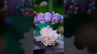 🧜🏼‍♀️🐟Диадема для Русалочки из подручных материалов. Идея для летней фотосессии💜