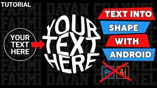 Wrap Text Into Shape With Android | Easy Tutorial