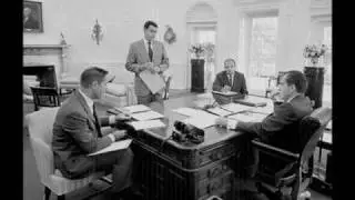 Nixon Speech Announcing First Watergate Resignations (part 1 of 3)
