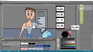 OpenToonz - how to properly import level files to new scene project - Tutorial EN - (updated)