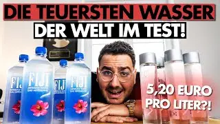 The BEST WATER in the world tested - Fiji vs. Voss | Self-experiment