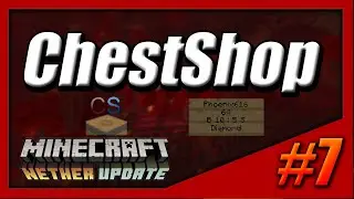 COMO PONER TIENDAS EN TU SERVIDOR DE MINECRAFT | ChestShop | MrLouis64