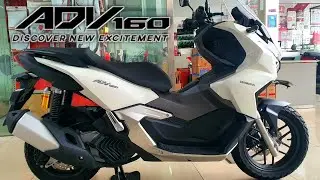 New 2025 Honda ADV 160 ABS in White - The ULTIMATE Adventure Bike for Beginners!