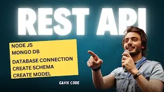 #2 Rest CURD API Database Connection Model || Node JS || Mongo DB || Gavik Code