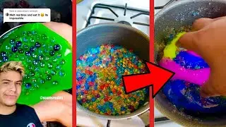 Making Orbeez Slime 😱 