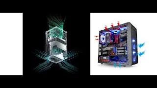 La mejor ventilación para un PC Gamer Silencioso por 4 duros. Cheapest Silent-Quietest Gaming PC.