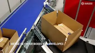 Ergonomiske pakkestationer til robotlager  I Sealing System Case (Ahlsell AB Billund)