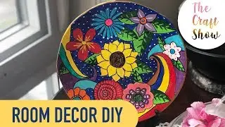 HOW TO DIY PLASTER OF PARIS || DIY PROJECTS || PLATES FOR ROOM DECOR