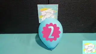 The ASMR art of colorful balloon popping | Satisfying experience