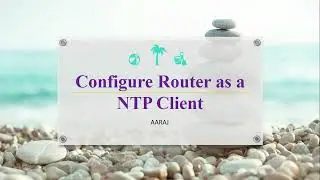 Configure Router as a NTP Client | How NTP configure on a Router as a Client in Packet Tracer.