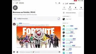 Annonce server Discord fortinite #discord #fortinite #annonce