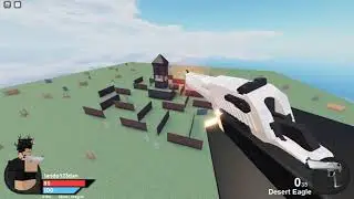 Trickshoting in Roblox!?!?