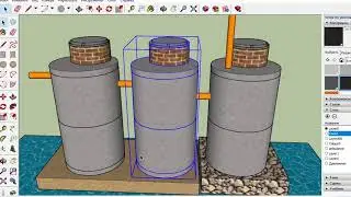Септик из бетонных колец. Готовый проект