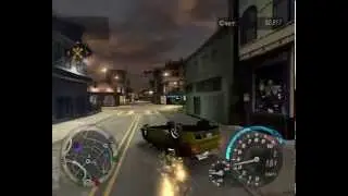 Что будет если не правильно настроить EVO8 в NFS Underground 2 (320 км/ч на первой передаче)