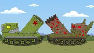 Transformation into a monster - Cartoons about tanks