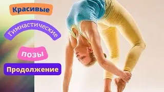 Красивые гимнастические позы. Продолжение. Beautiful gymnastic poses. Continuation