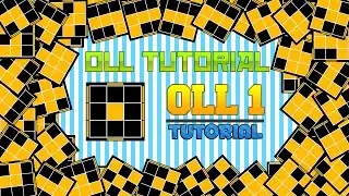 OLL TUTORIAL | OLL 1 DOT SHAPE CASE